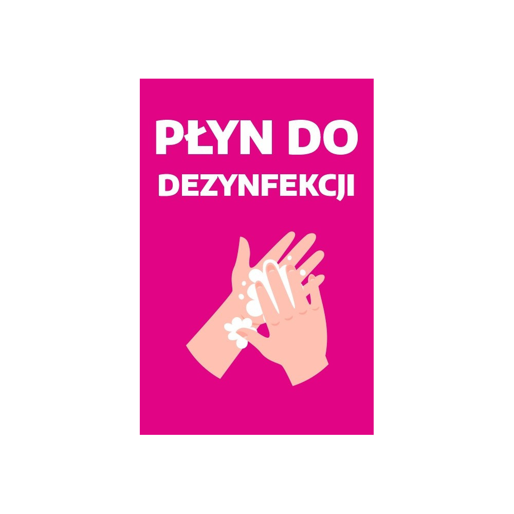 Roll up informacyjny MINI - zachowaj odstęp