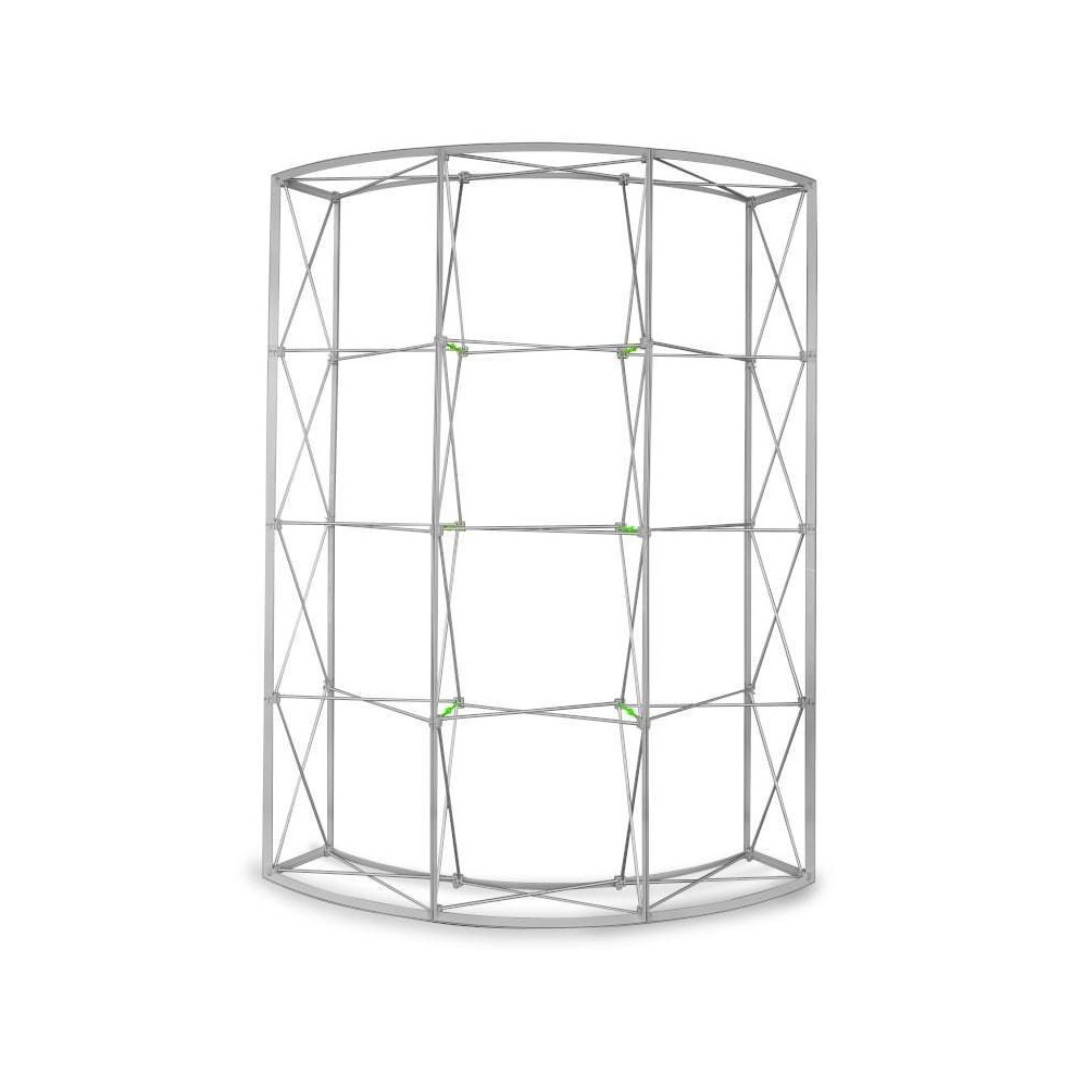 Ścianka tekstylna POP UP ECO łukowa | Ścianki tekstylne