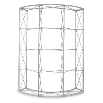 Ścianka tekstylna POP UP ECO łukowa | Ścianki tekstylne