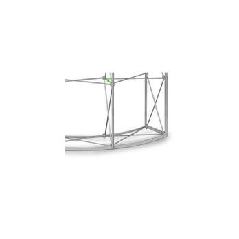 Ścianka tekstylna POP UP ECO łukowa | Ścianki tekstylne