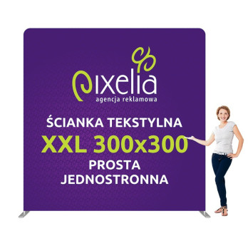 Ścianka tekstylna