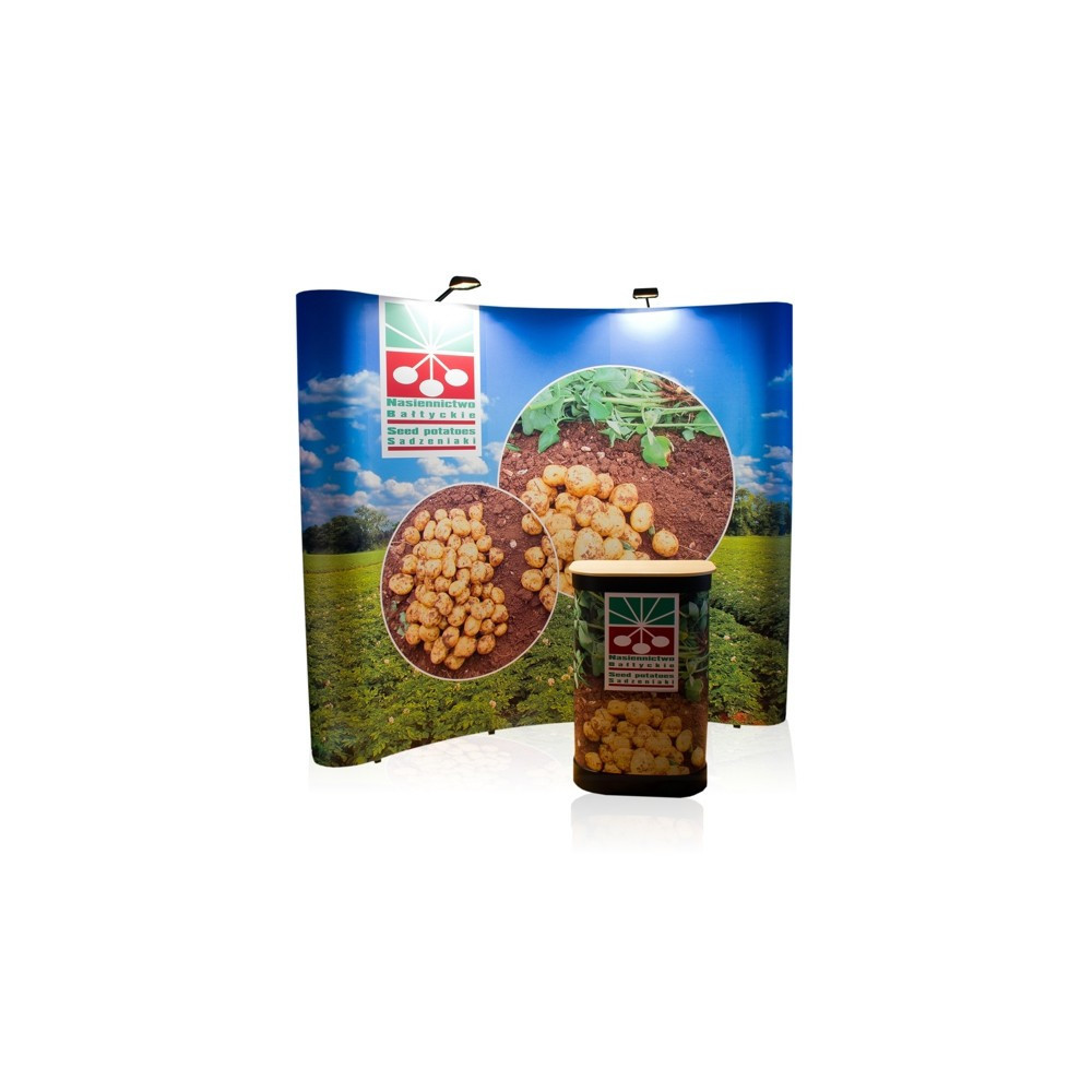 Ścianka POP UP  EXCLUSIVE łukowa